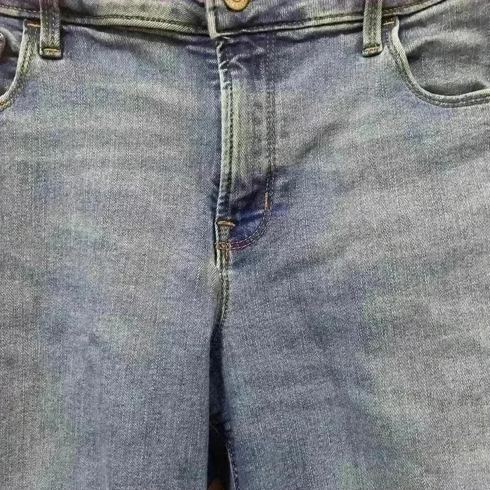 Old Navy Rockstar Super Skinny Jeans Blue Size 12 - Picture 5 of 10